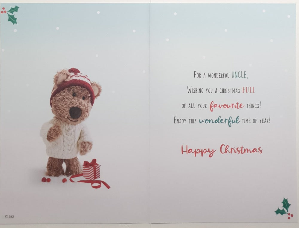 Uncle Christmas Card