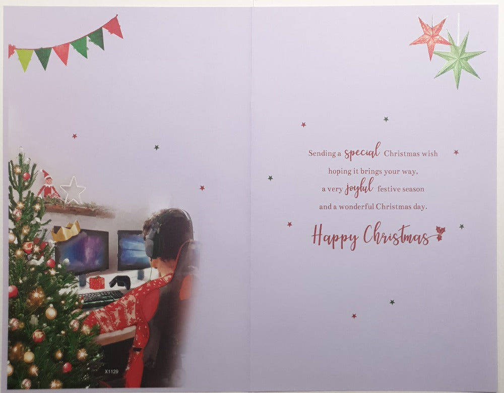 Nephew Christmas Card