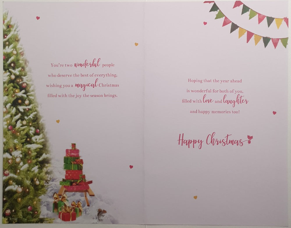 Special Niece And Her Husband Christmas Card