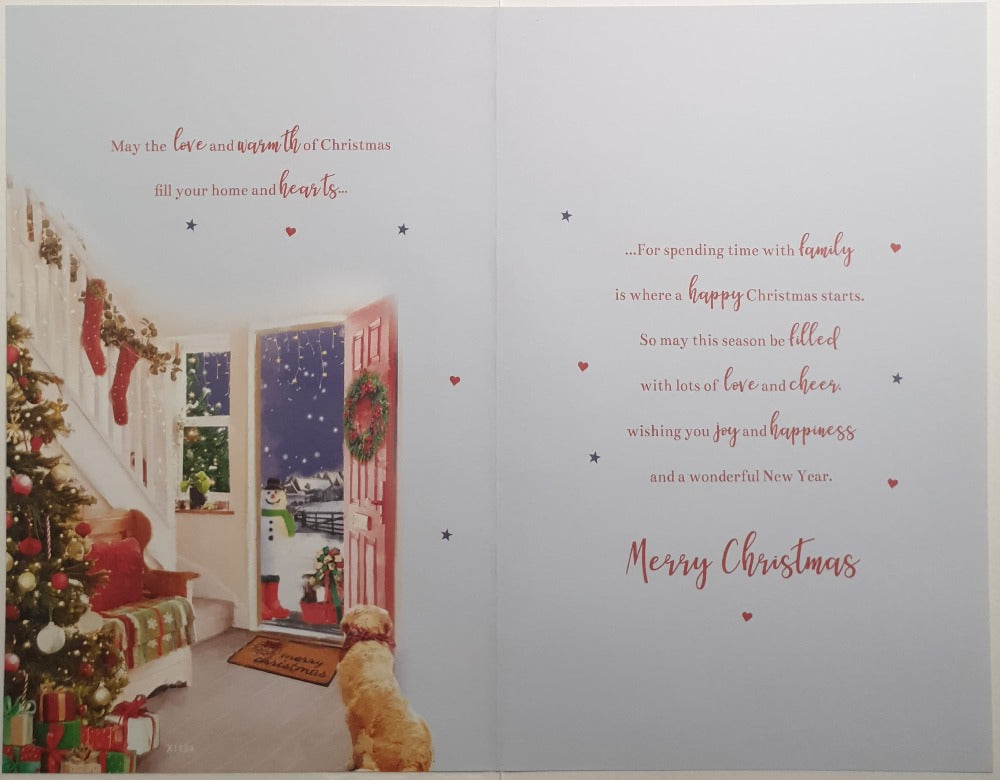 Special Brother And His Family Christmas Card