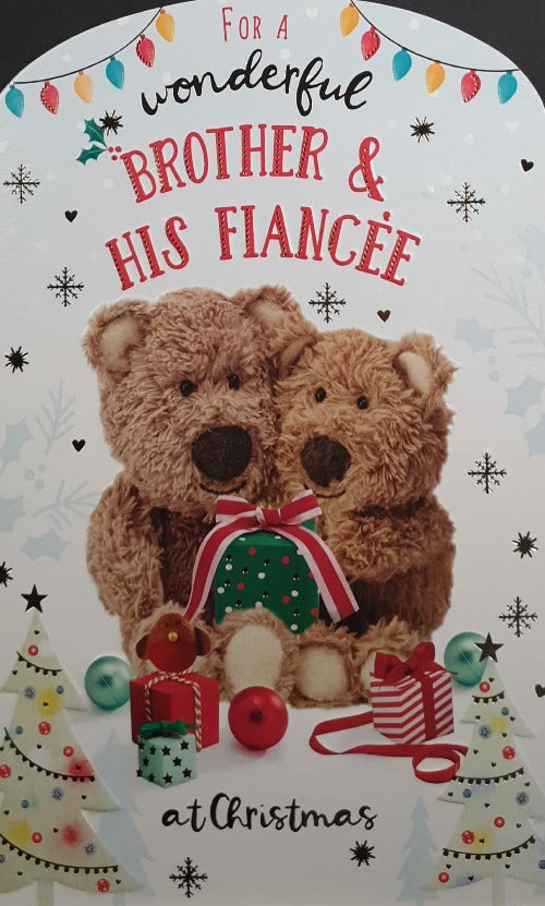 Brother And His Fiancee Christmas Card