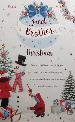 Brother Christmas Card