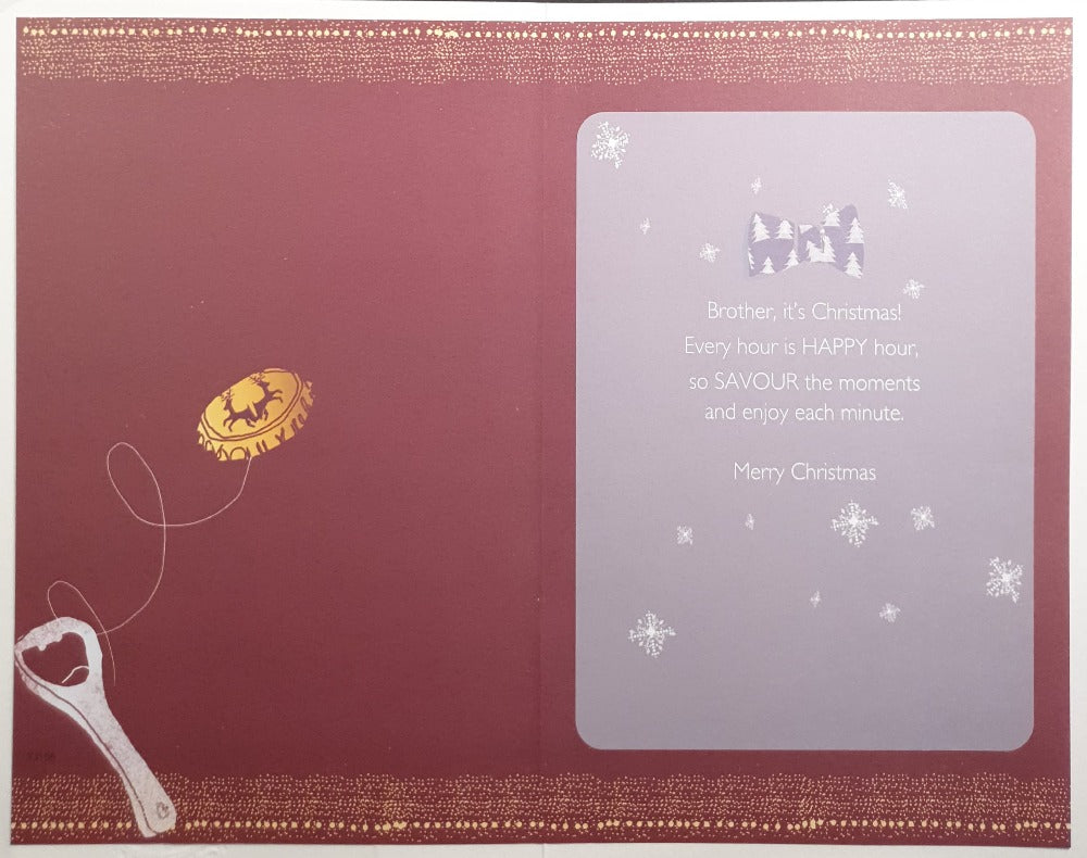 Brother Christmas Card