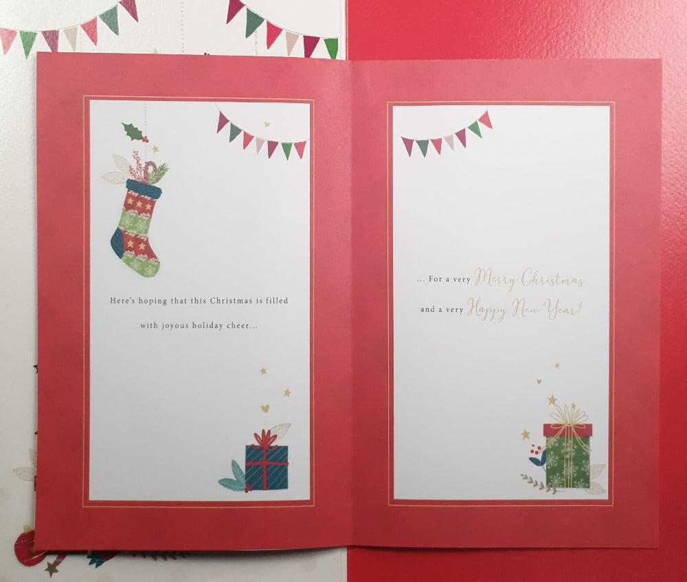 Large Brother And Sister In Law Christmas Card