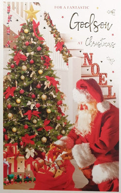 Godson Christmas Card