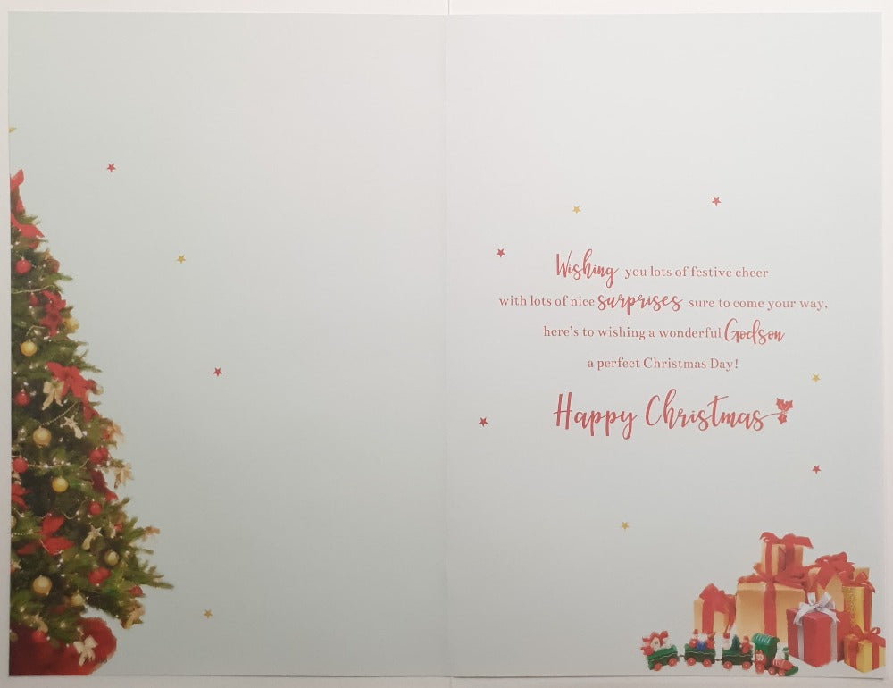 Godson Christmas Card