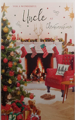 Uncle Christmas Card