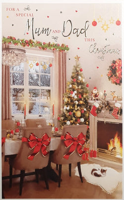 Special Mum And Dad Christmas Card