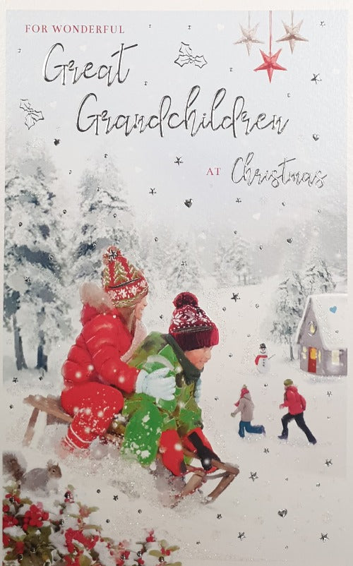 Great Granddaughter Christmas Card