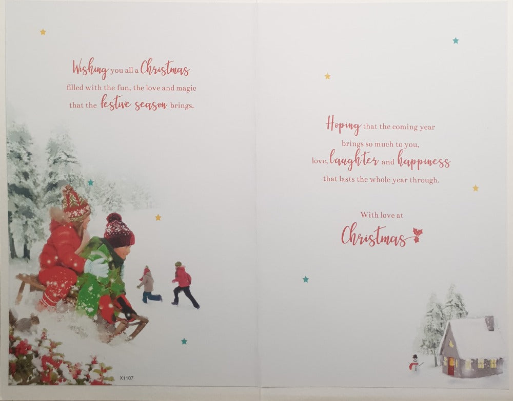 Great Granddaughter Christmas Card