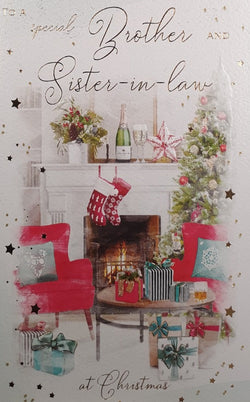 Special Brother And Sister In Law Christmas Card