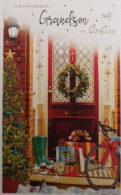 Grandson Christmas Card