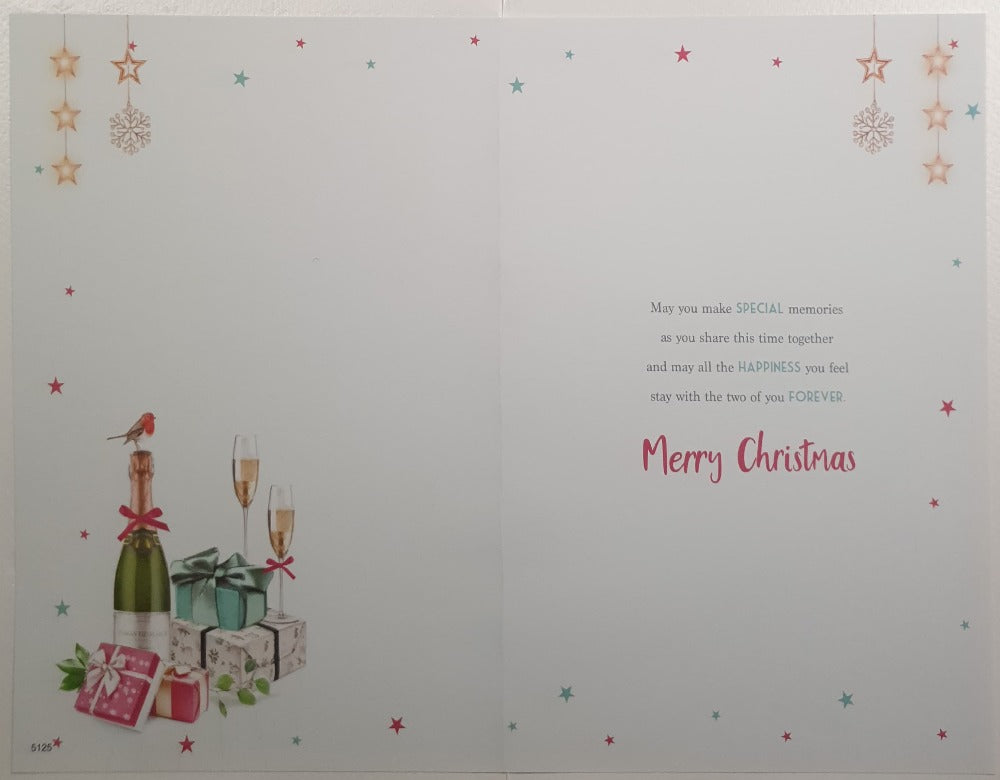 Grandson And His Wife Christmas Card