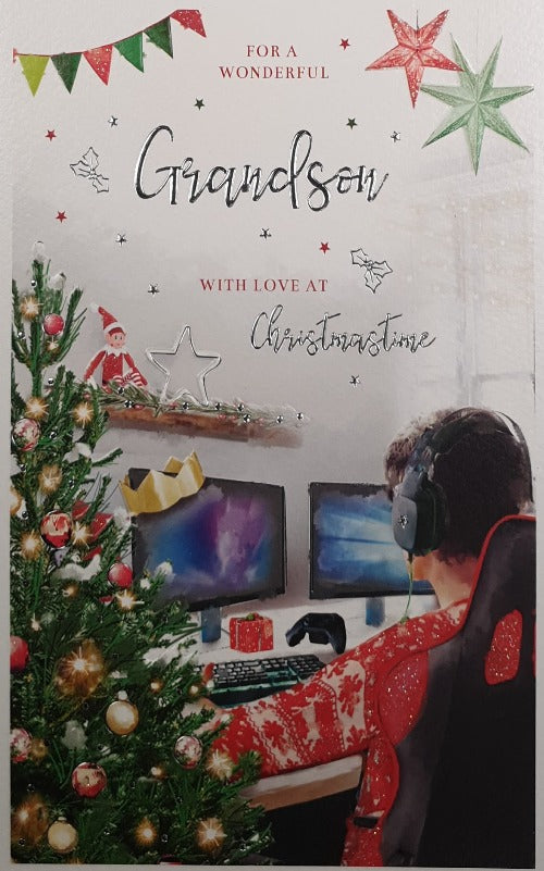 Grandson Christmas Card