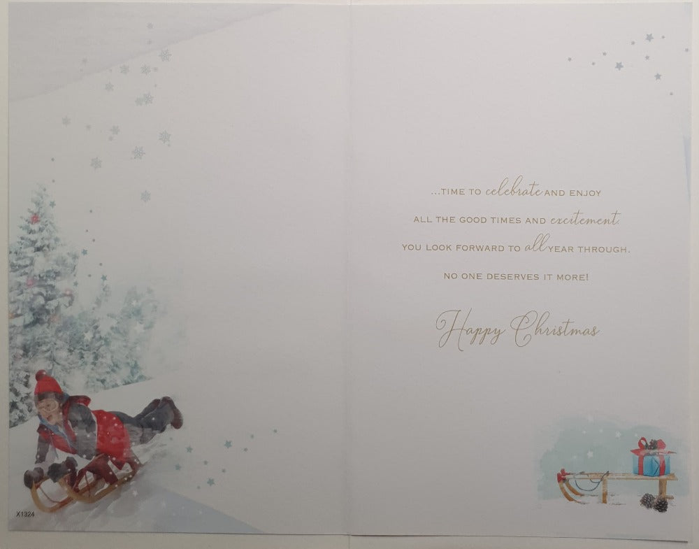 Great Grandson Christmas Card