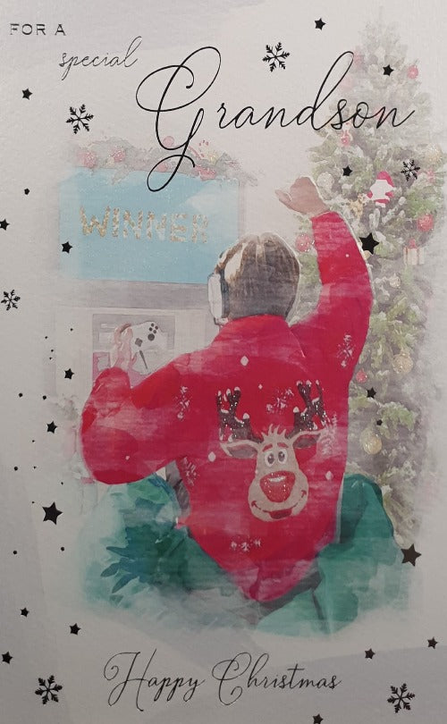 Special Grandson Christmas Card