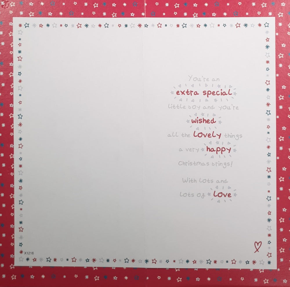 Great Grandson First Christmas Card