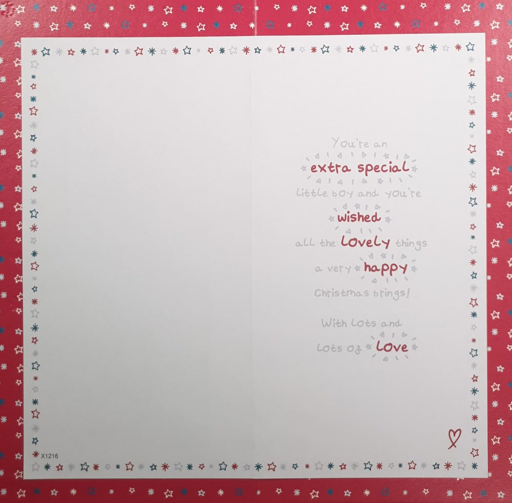 Great Grandson First Christmas Card