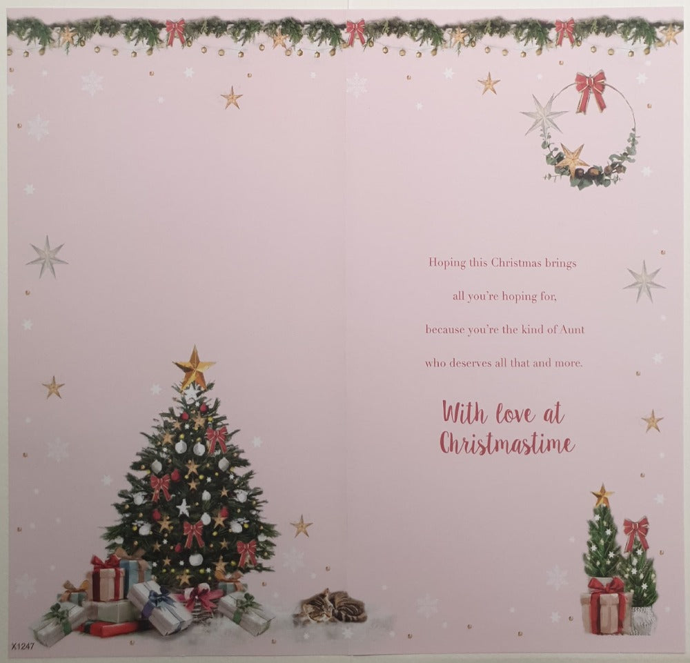 Special Aunt Christmas Card