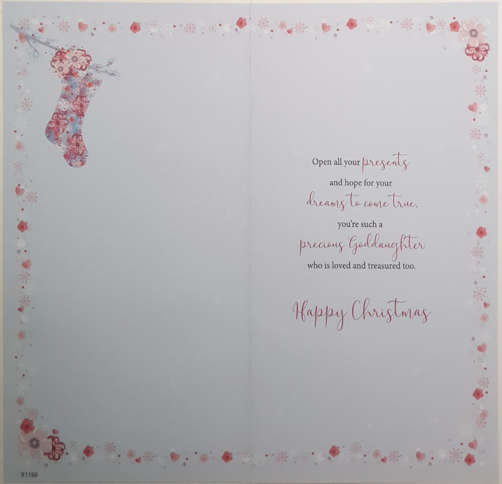 Goddaughter Christmas Card