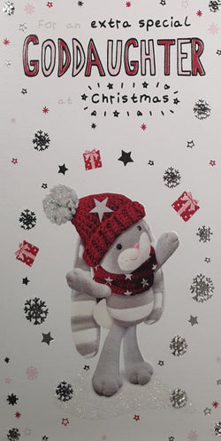 Special Goddaughter Christmas Card
