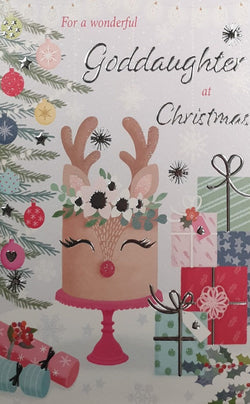 Goddaughter Christmas Card