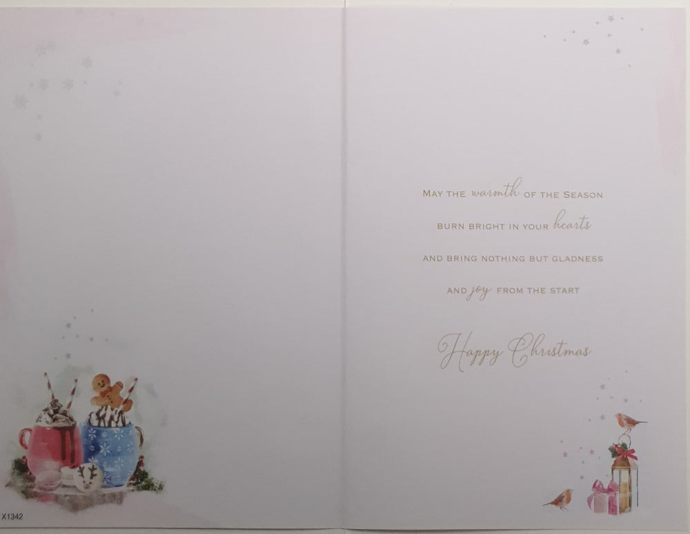 Nan And Grandad Christmas Card
