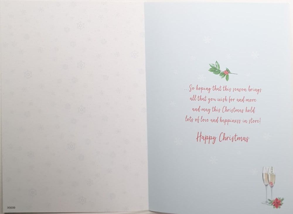 Daughter And Son In Law Christmas Card