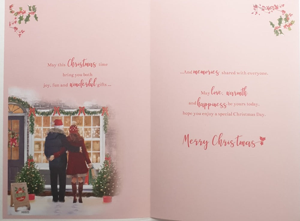 Special Daughter And Son In Law Christmas Card