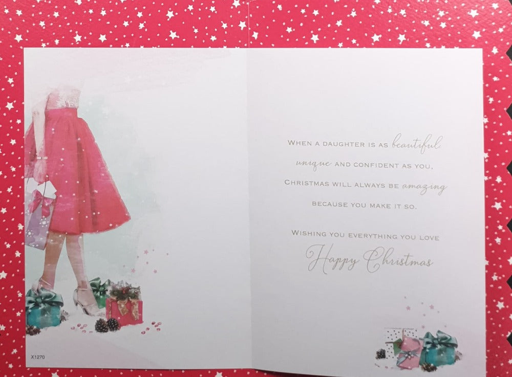 Daughter Christmas Card