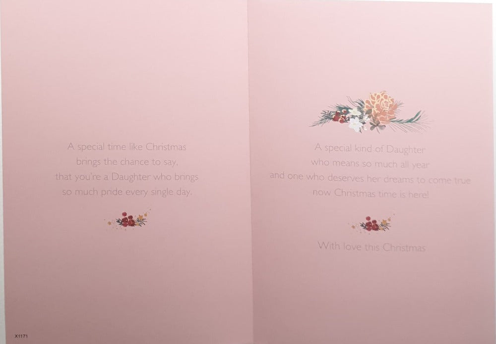 Daughter Christmas Card