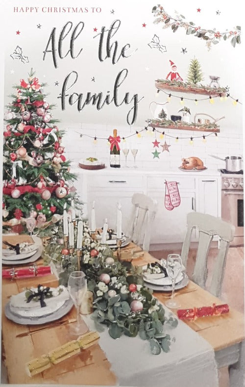 All The Family Christmas Card