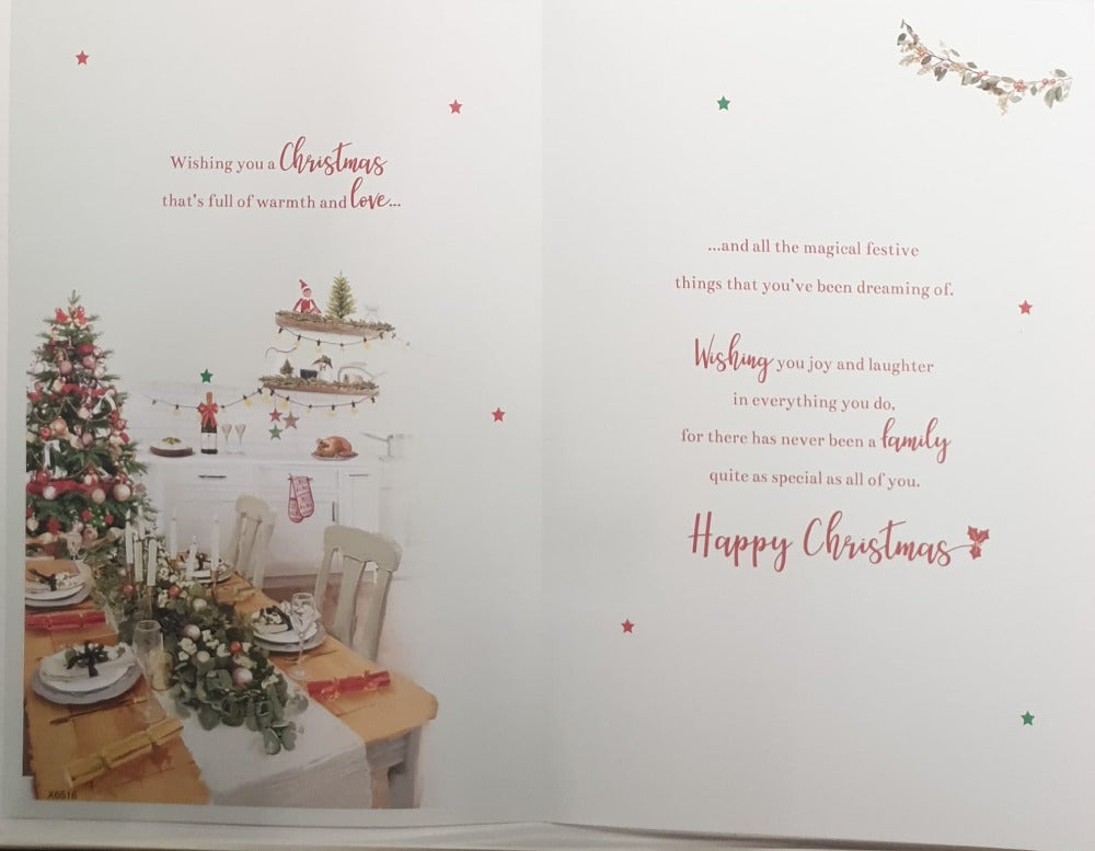 All The Family Christmas Card