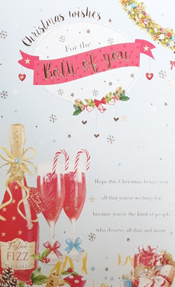 Both Of You Christmas Card