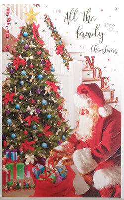 All The Family Christmas Card