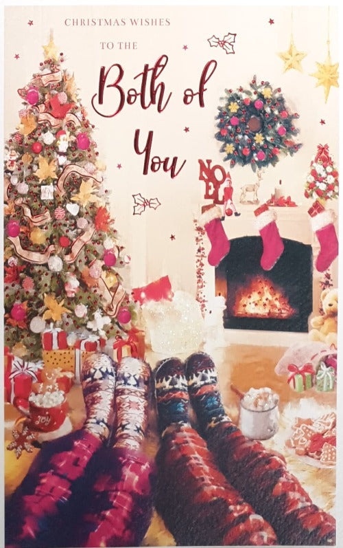 Both Of You Christmas Card
