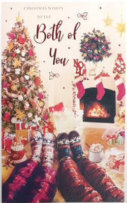 Both Of You Christmas Card