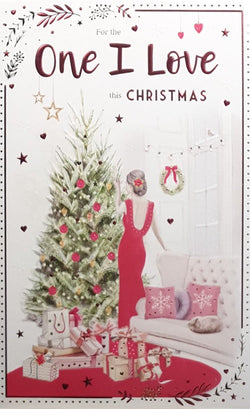 One I Love Christmas Card