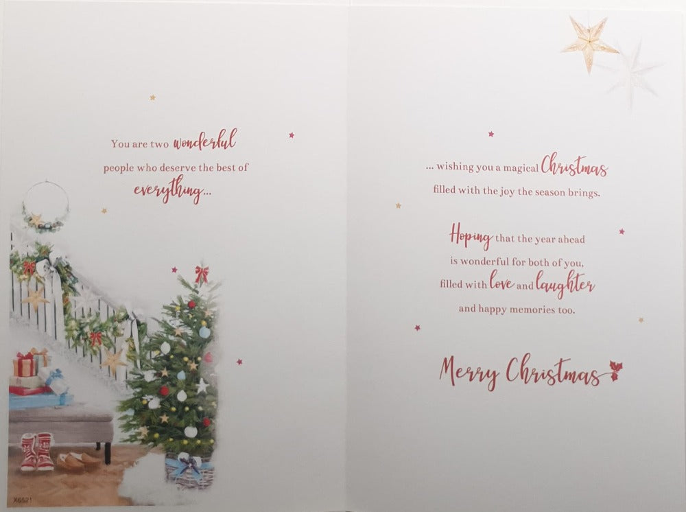 Both Of You Christmas Card