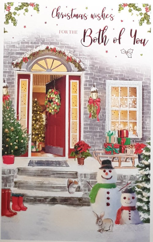 Both Of You Christmas Card