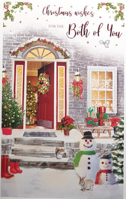 Both Of You Christmas Card