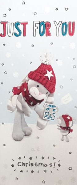 Just For You Christmas Card 
