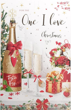 One I Love Christmas Card