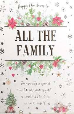 All The Family Christmas Card