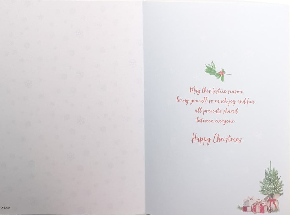 All The Family Christmas Card