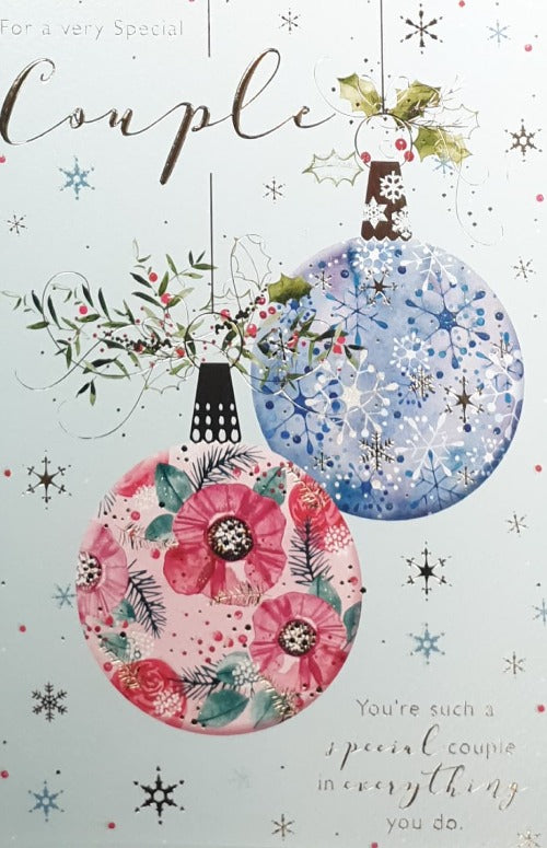 Special Couple Christmas Card