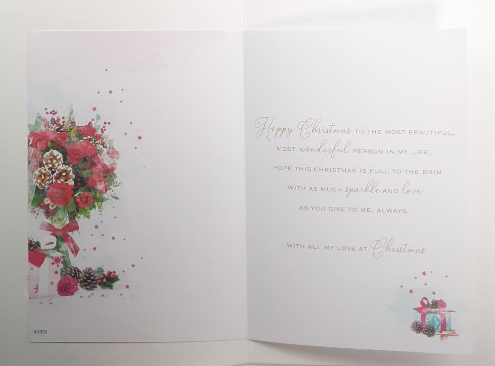 Fiancee Christmas Card