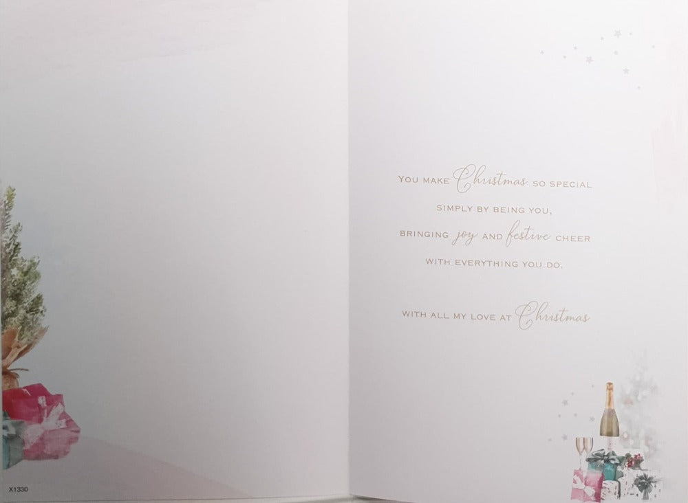 Special Fiance Christmas Card