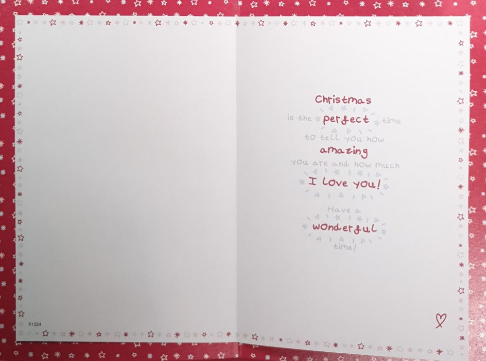 One I Love Christmas Card