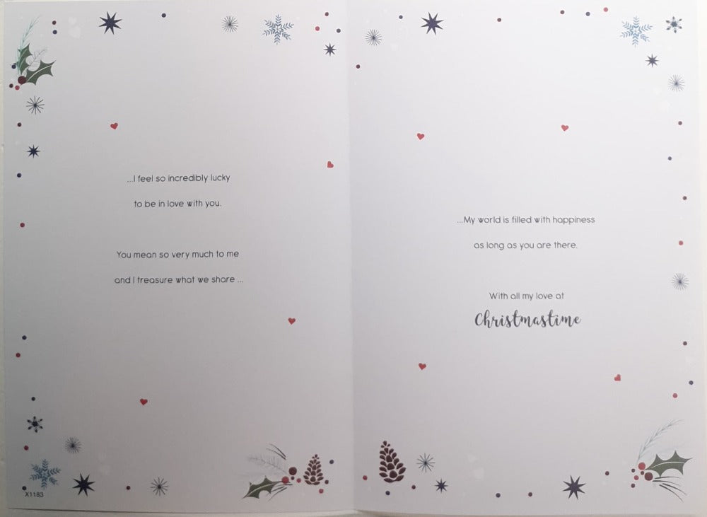 One I Love Christmas Card